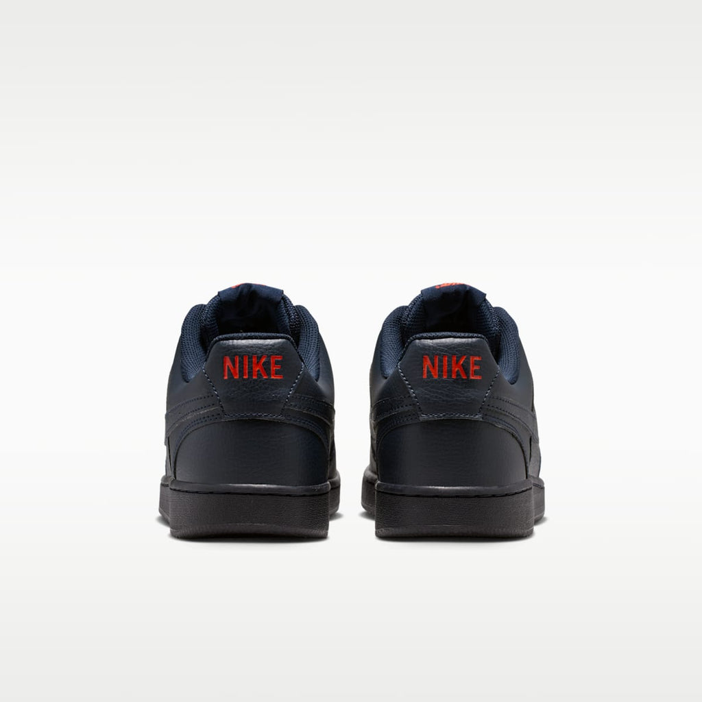 Nike Court Vision Low Next Nature Men's Shoes - Dark Obsidian/Picante Red/Dark Obsidian - Image 6