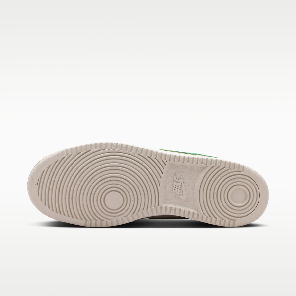 Nike Court Vision Low Men's Shoes - Sail/Cream II/Emerald Green - Image 2