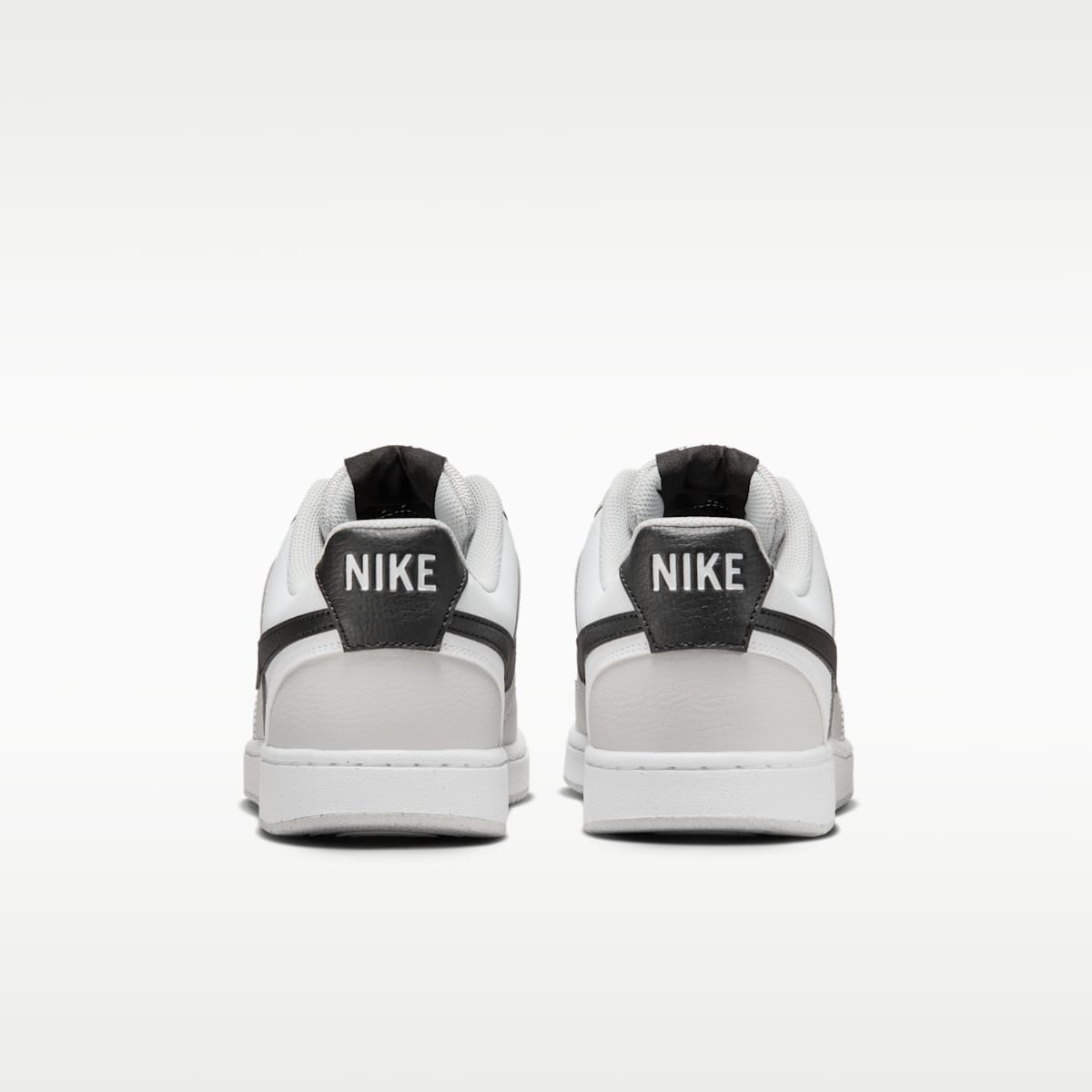 Nike Court Vision Low Men's Shoes - Grey Fog/White/Black - Image 6