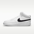 Nike Court Vision Mid Next Nature Men's Shoes - White/White/Black - Image 1