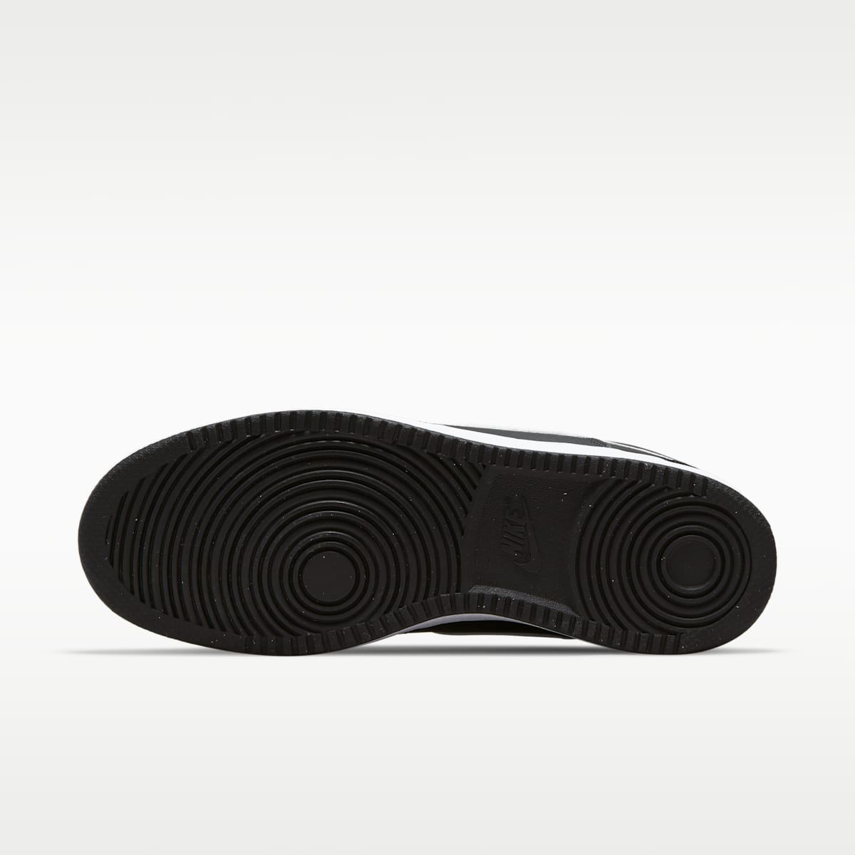 Nike Court Vision Mid Next Nature Men's Shoes - Black/Black/White - Image 3