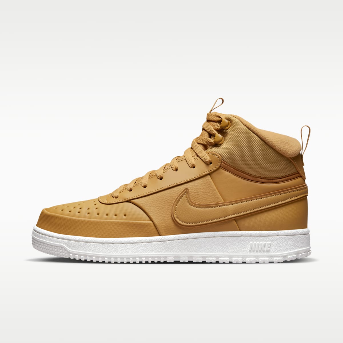 Nike Court Vision Mid Men's Winterized Shoes - Elemental Gold/Sail/Desert Ochre/Elemental Gold - Image 1