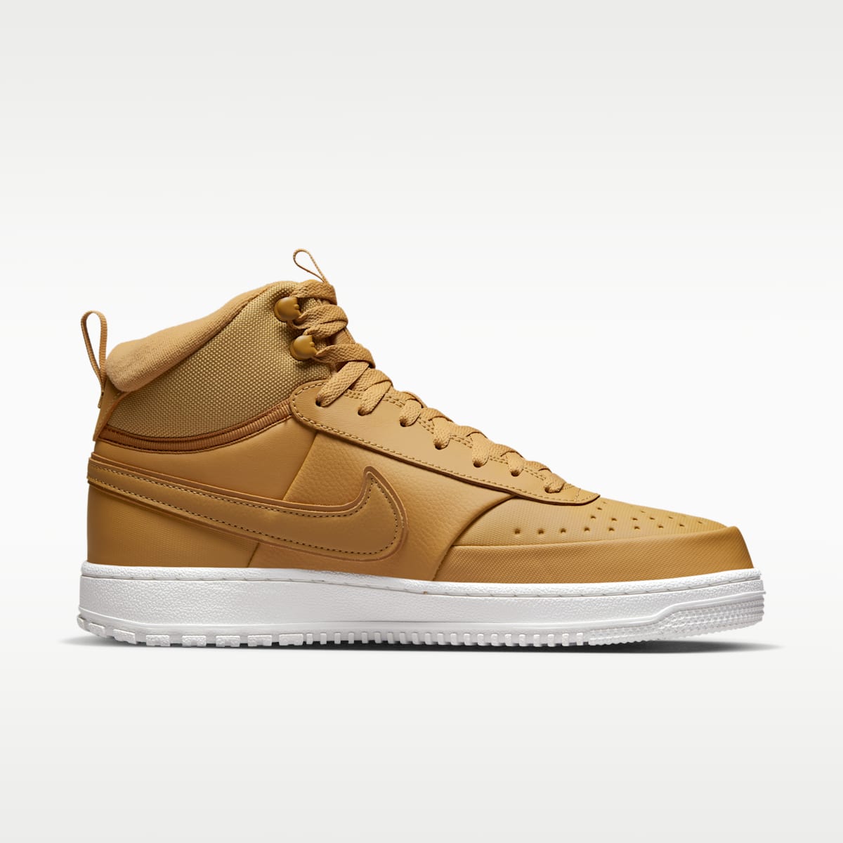 Nike Court Vision Mid Men's Winterized Shoes - Elemental Gold/Sail/Desert Ochre/Elemental Gold - Image 4