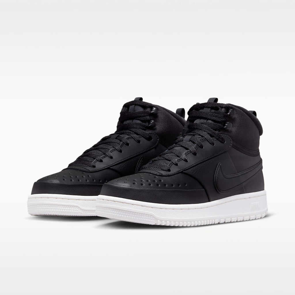 Nike Court Vision Mid Men's Winterized Shoes - Black/Phantom/Black - Image 5
