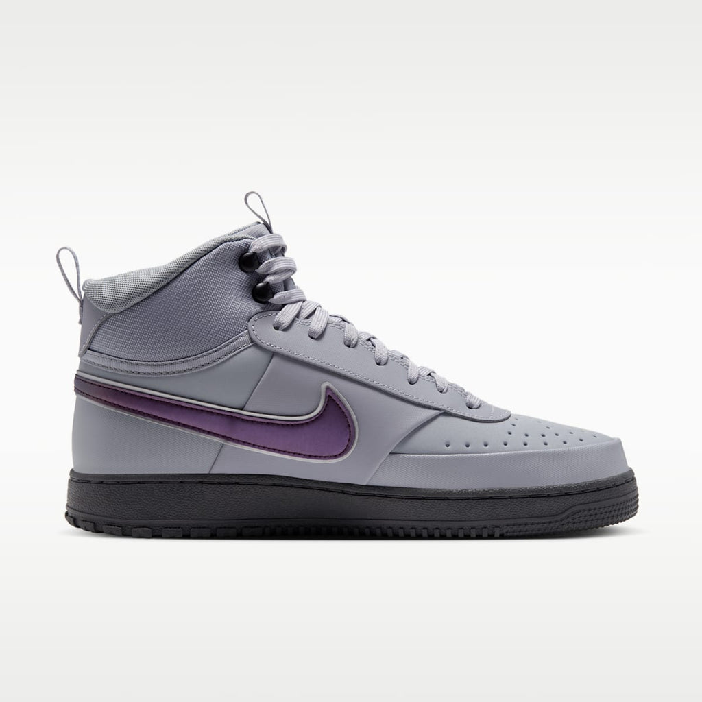 Nike Court Vision Mid SE Men's Winterized Shoes - Wolf Grey/Iron Grey/Black/Mahogany - Image 3