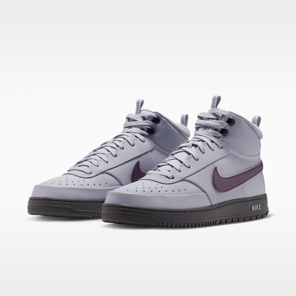 Nike Court Vision Mid SE Men's Winterized Shoes - Wolf Grey/Iron Grey/Black/Mahogany - Image 5