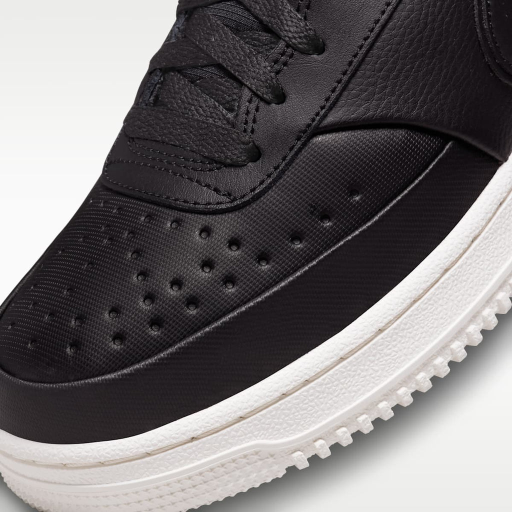 Nike Court Vision Mid Men's Winterized Shoes - Black/Phantom/Black - Image 7