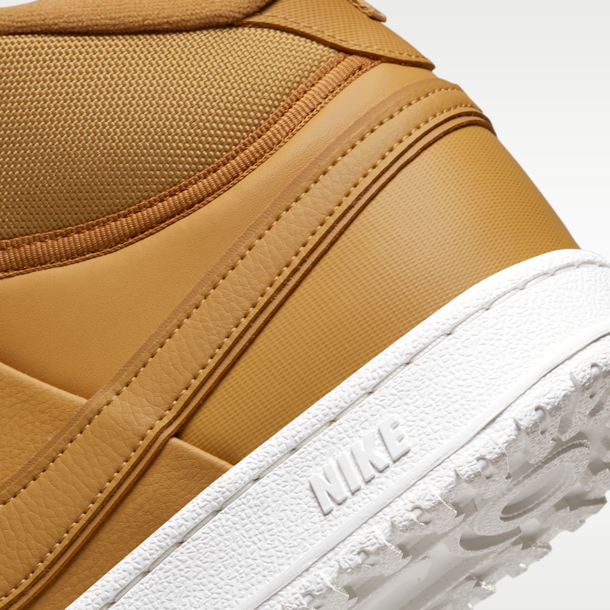 Nike Court Vision Mid Men's Winterized Shoes - Elemental Gold/Sail/Desert Ochre/Elemental Gold - Image 9
