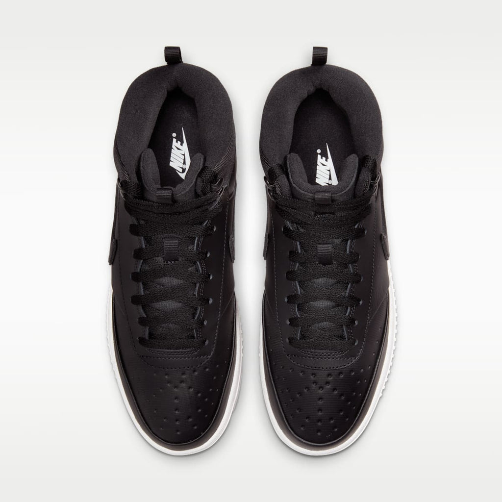 Nike Court Vision Mid Men's Winterized Shoes - Black/Phantom/Black - Image 4