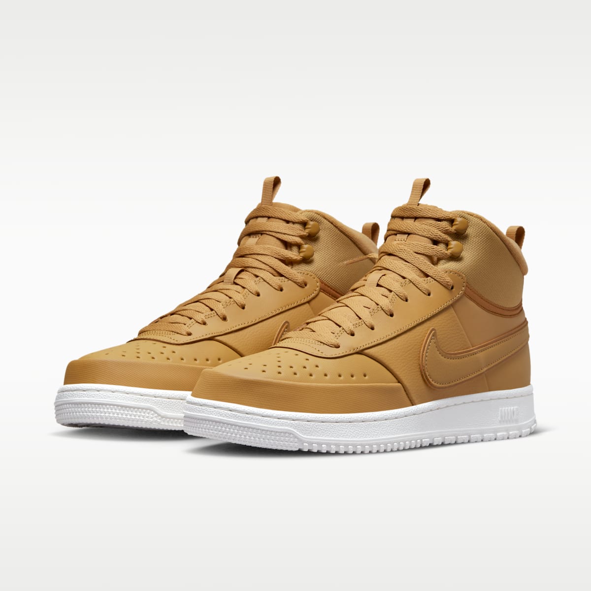 Nike Court Vision Mid Men's Winterized Shoes - Elemental Gold/Sail/Desert Ochre/Elemental Gold - Image 6