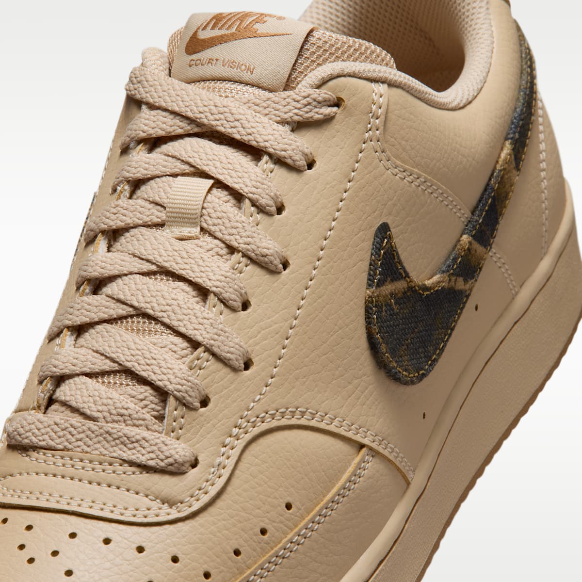 Nike Court Vision SE Men's Shoes - Rattan/Rocky Tan/Mink Brown - Image 7