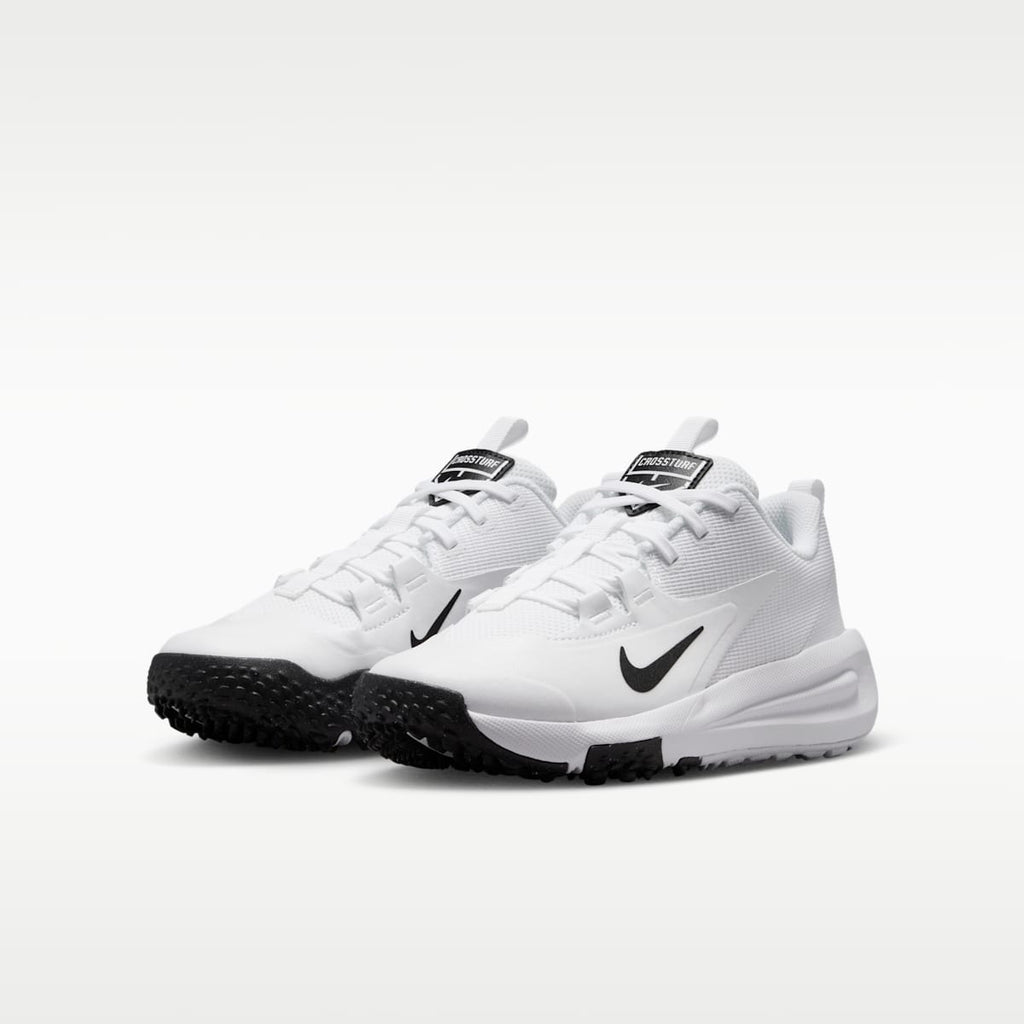 Nike Cross Turf Big Kids' Shoes - White/Black