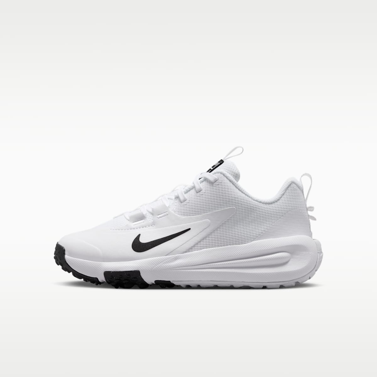 Nike Cross Turf Big Kids' Shoes - White/Black