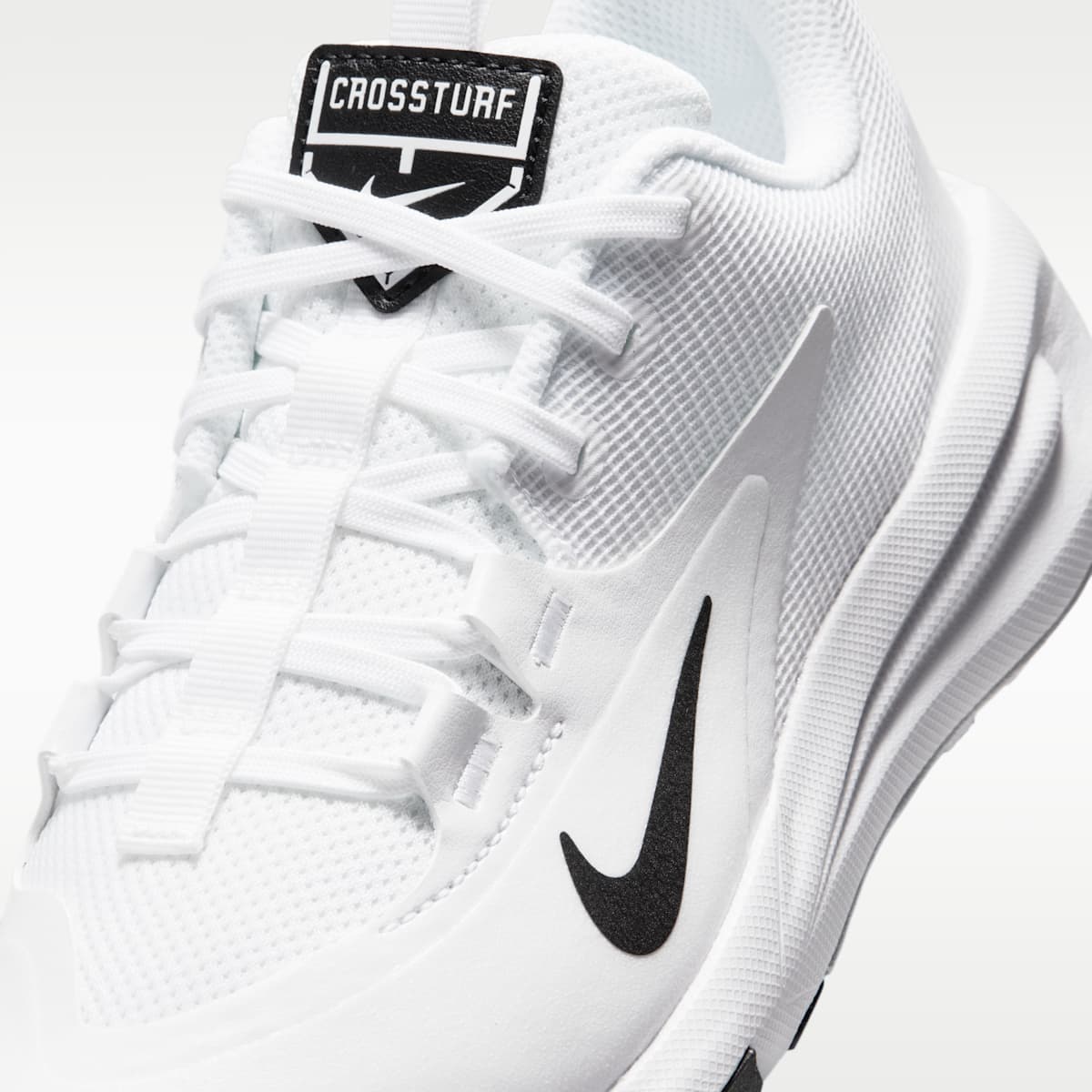 Nike Cross Turf Big Kids' Shoes - White/Black