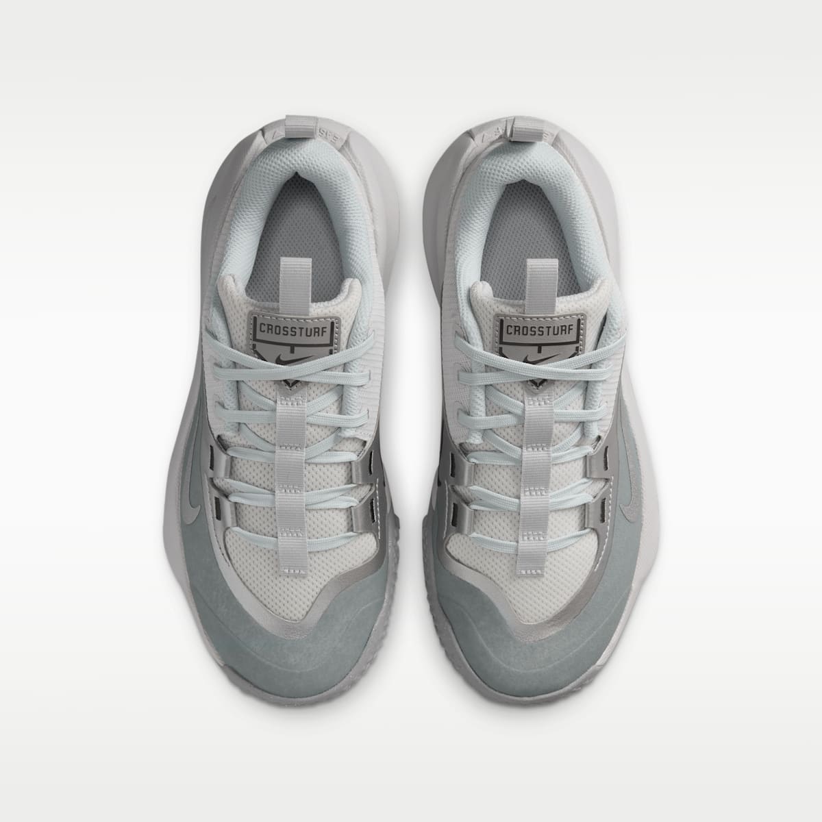 Nike Cross Turf Big Kids' Shoes - Photon Dust/Vast Grey/Metallic Silver