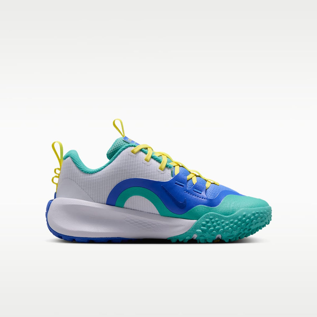 Nike Cross Turf Big Kids' Shoes - Washed Teal/Light Racer Blue/Old Royal/Sonic Yellow