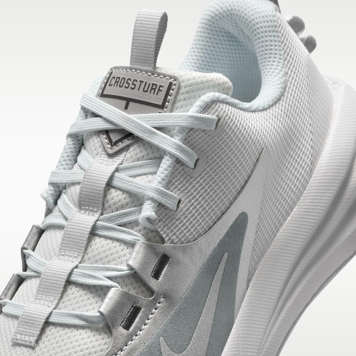 Nike Cross Turf Big Kids' Shoes - Photon Dust/Vast Grey/Metallic Silver