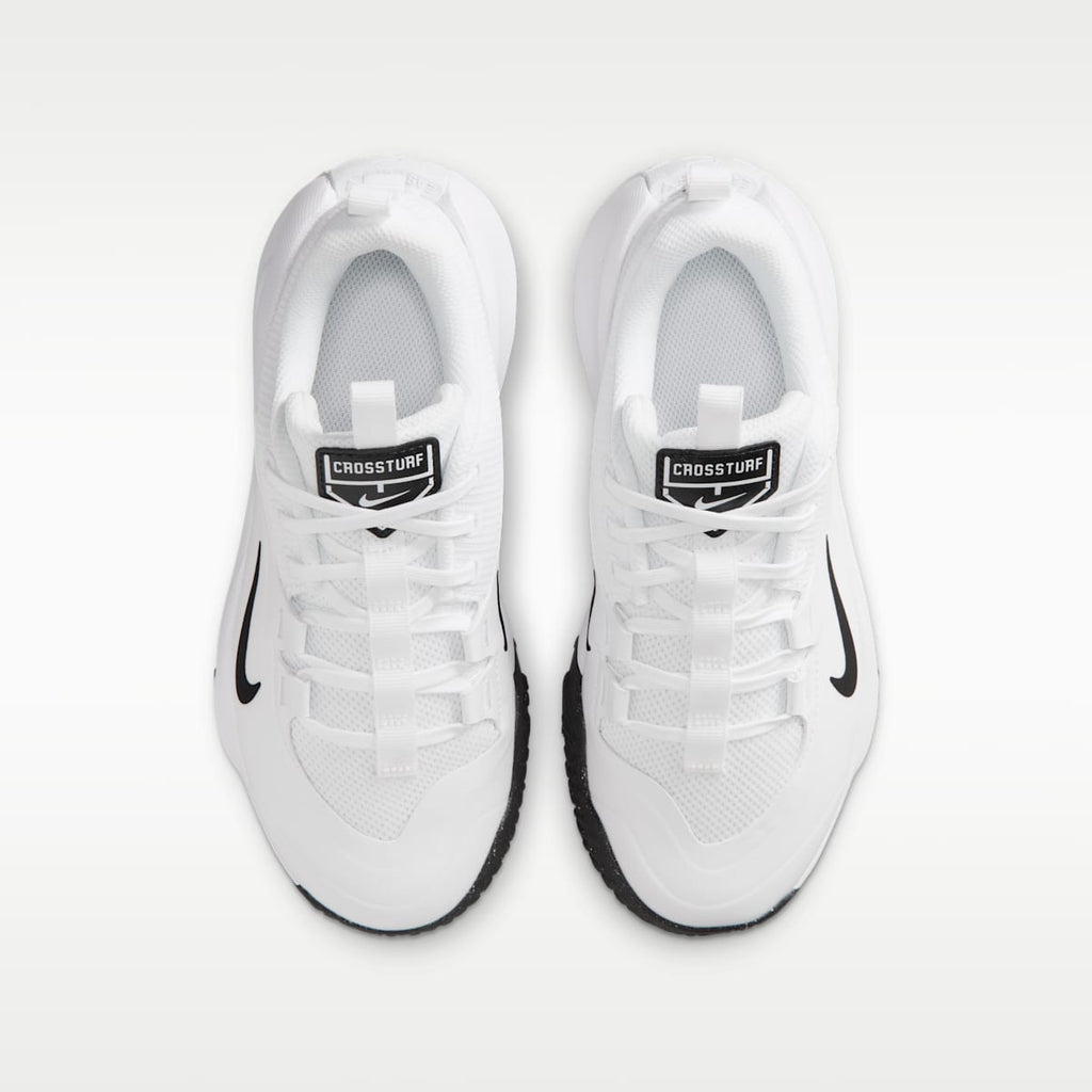 Nike Cross Turf Big Kids' Shoes - White/Black