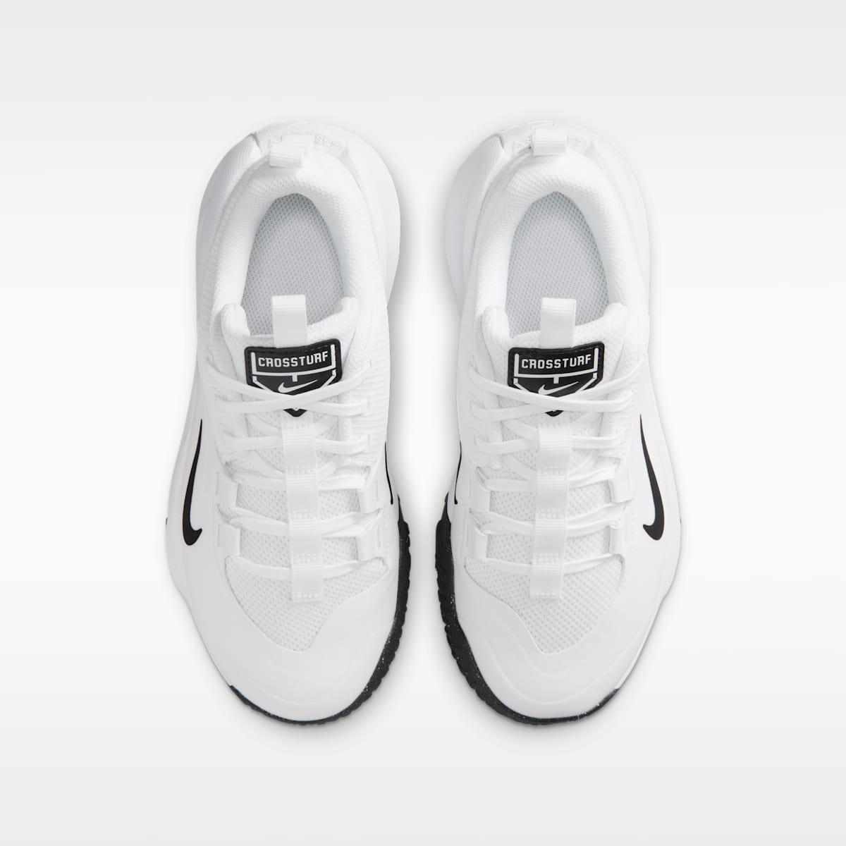 Nike Cross Turf Big Kids' Shoes - White/Black