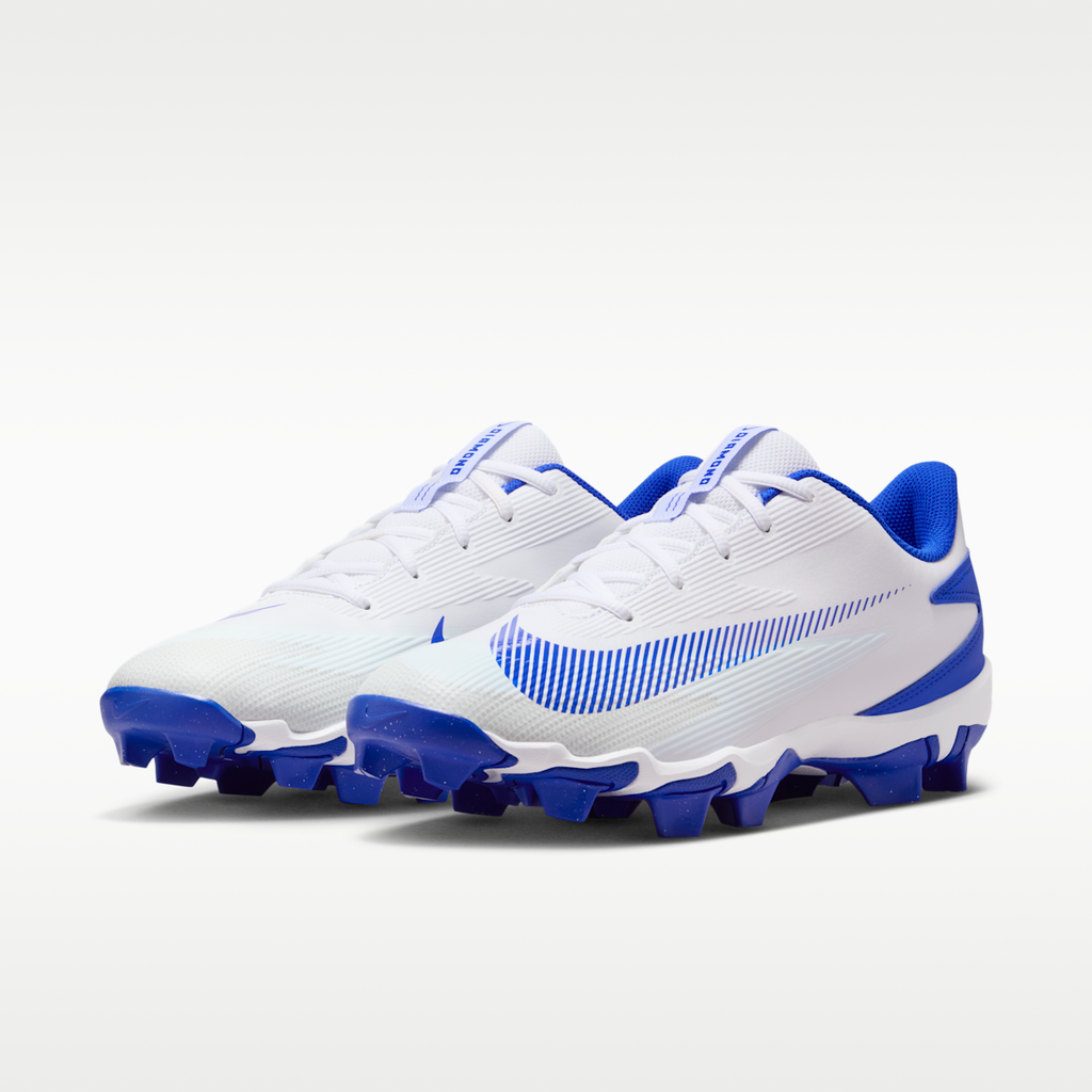 Women's Nike Diamond Clutch Baseball Cleats - White/Old Royal/Phantom/Hyper Royal