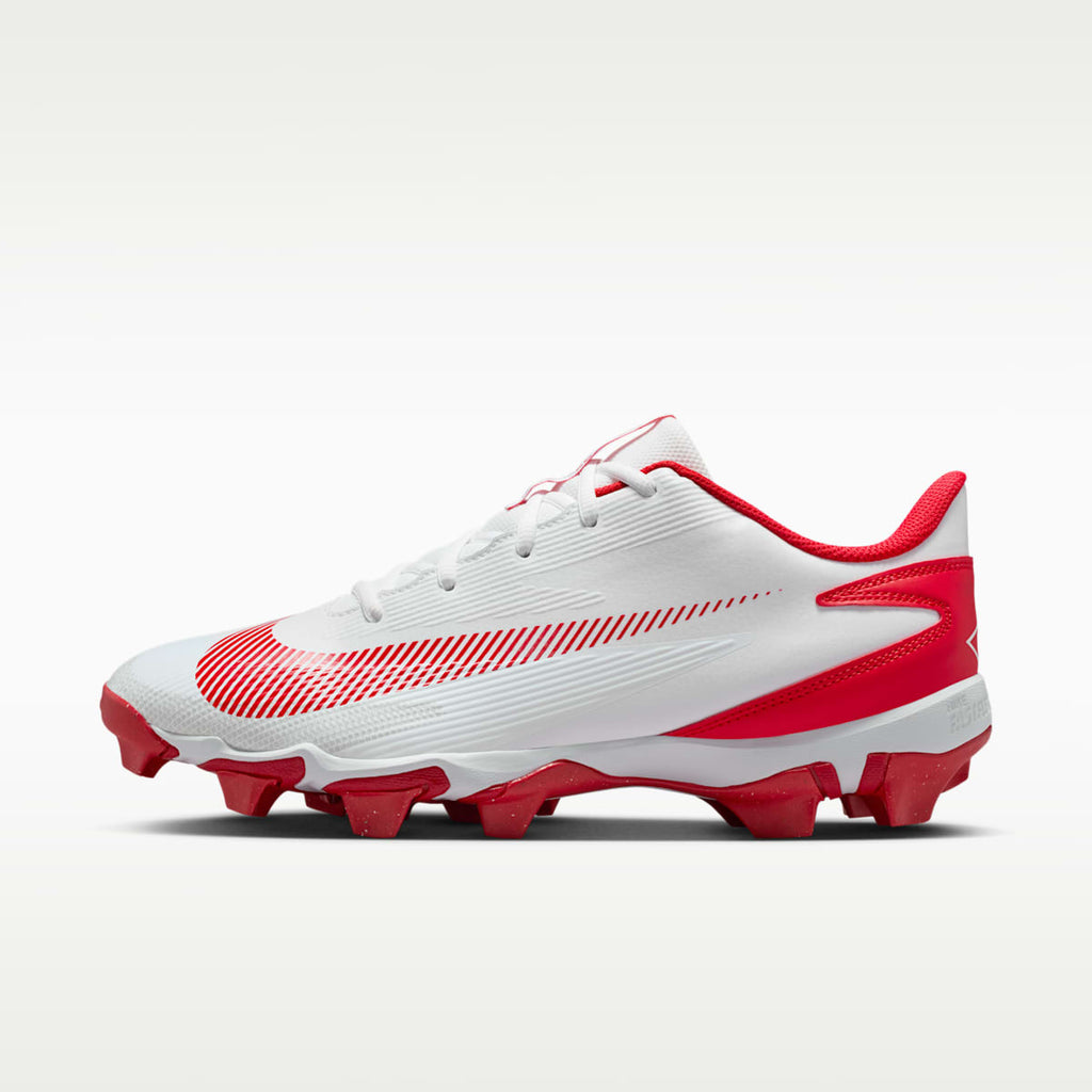 Nike Diamond Clutch Baseball Cleats - White/Gym Red/Phantom/University Red - Image 1