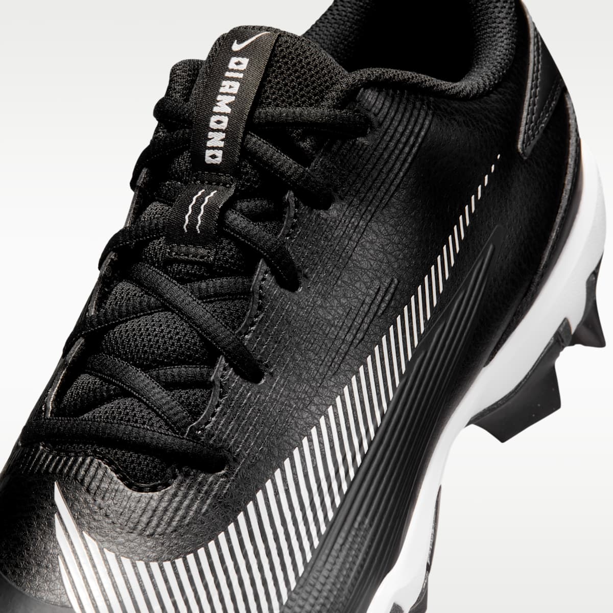 Nike Diamond Clutch Baseball Cleats - Black/Anthracite/White - Image 8