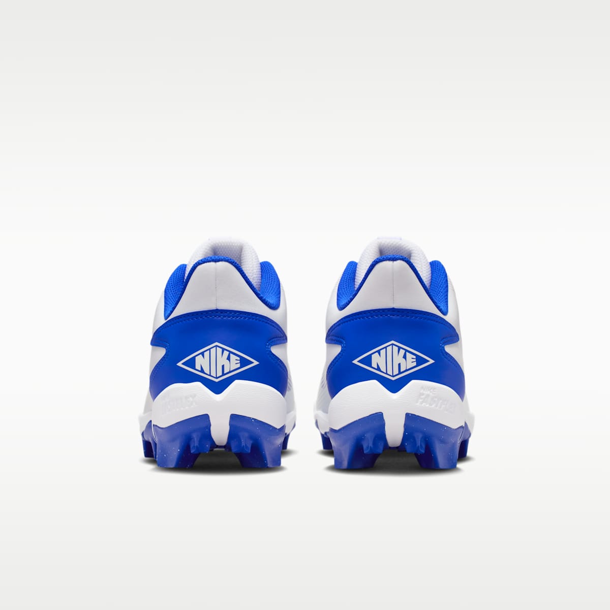Nike Diamond Clutch Baseball Cleats - White/Old Royal/Phantom/Hyper Royal - Image 6