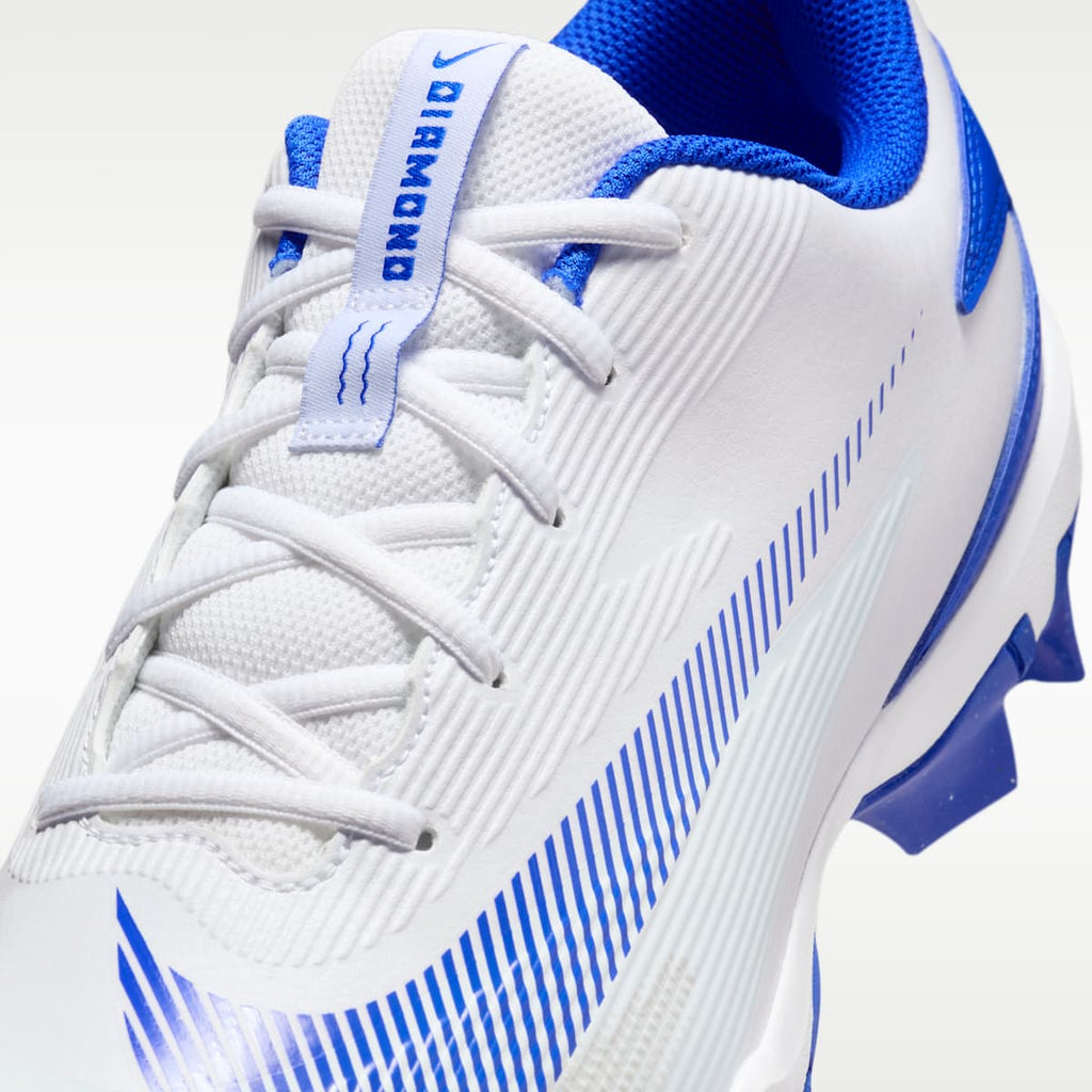 Nike Diamond Clutch Baseball Cleats - White/Old Royal/Phantom/Hyper Royal - Image 8