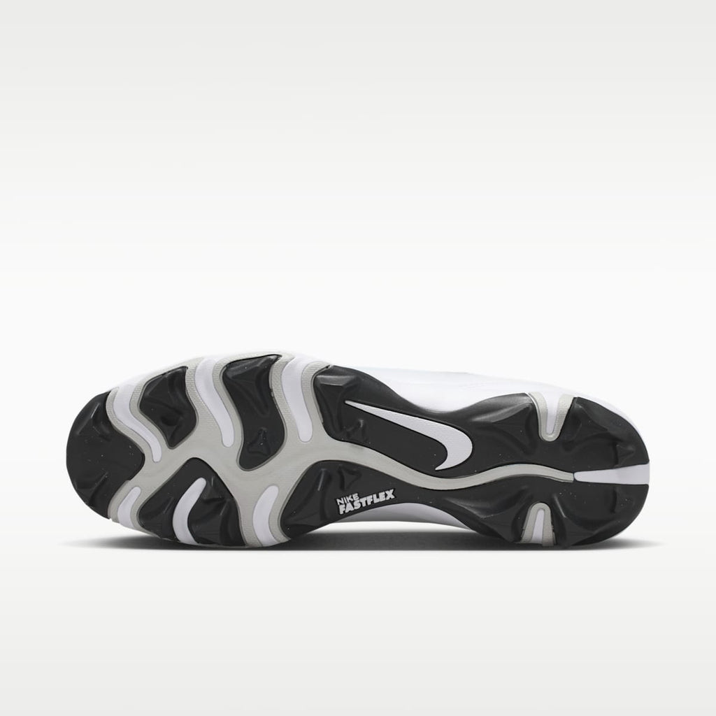 Nike Diamond Clutch Baseball Cleats - White/Photon Dust/Black - Image 2