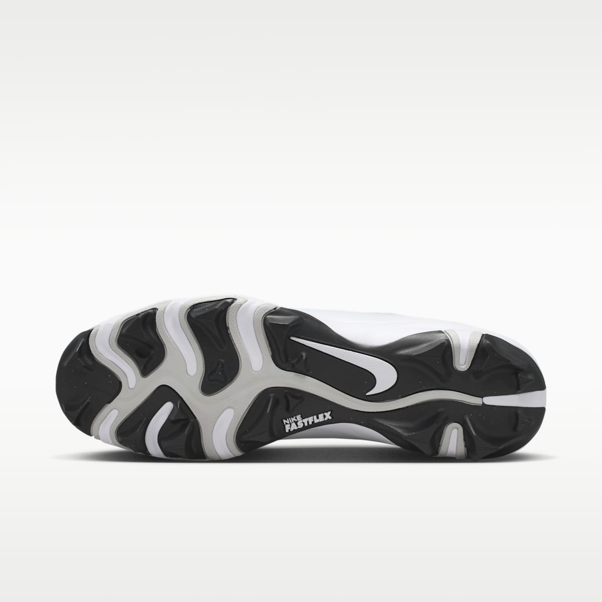 Nike Diamond Clutch Baseball Cleats - White/Photon Dust/Black - Image 2