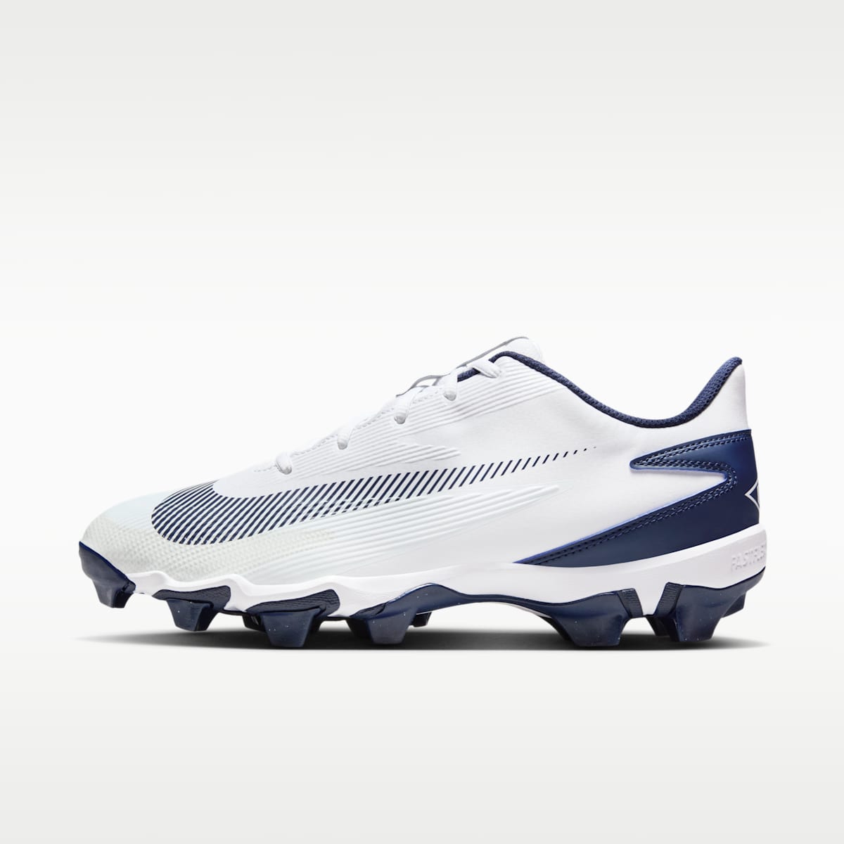 Nike Diamond Clutch Baseball Cleats - White/College Navy/Obsidian/Black - Image 1