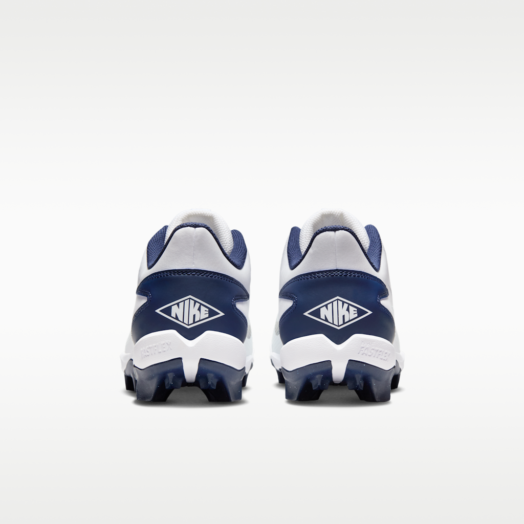 Women's Nike Diamond Clutch Baseball Cleats - White/College Navy/Obsidian/Black