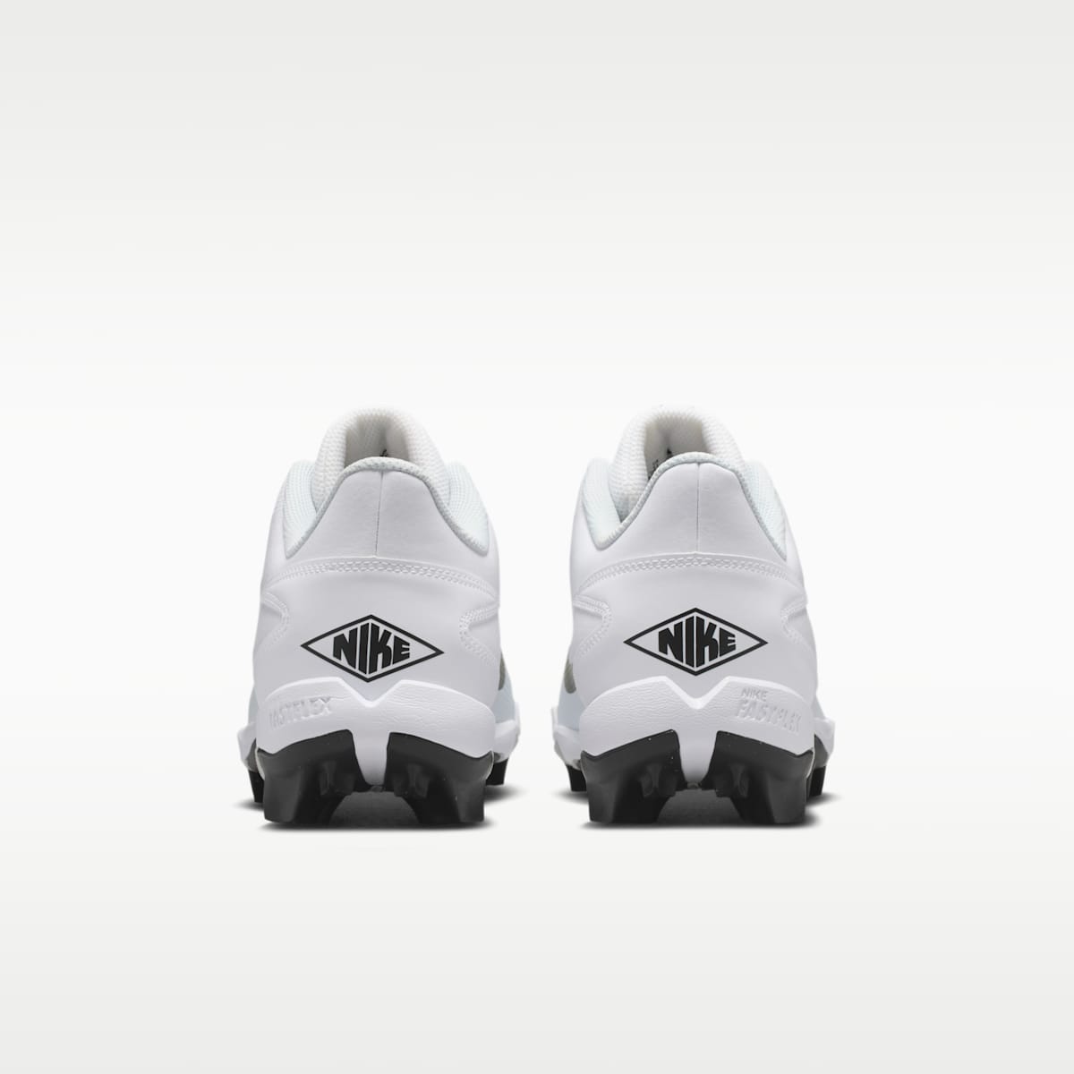 Nike Diamond Clutch Baseball Cleats - White/Photon Dust/Black - Image 6