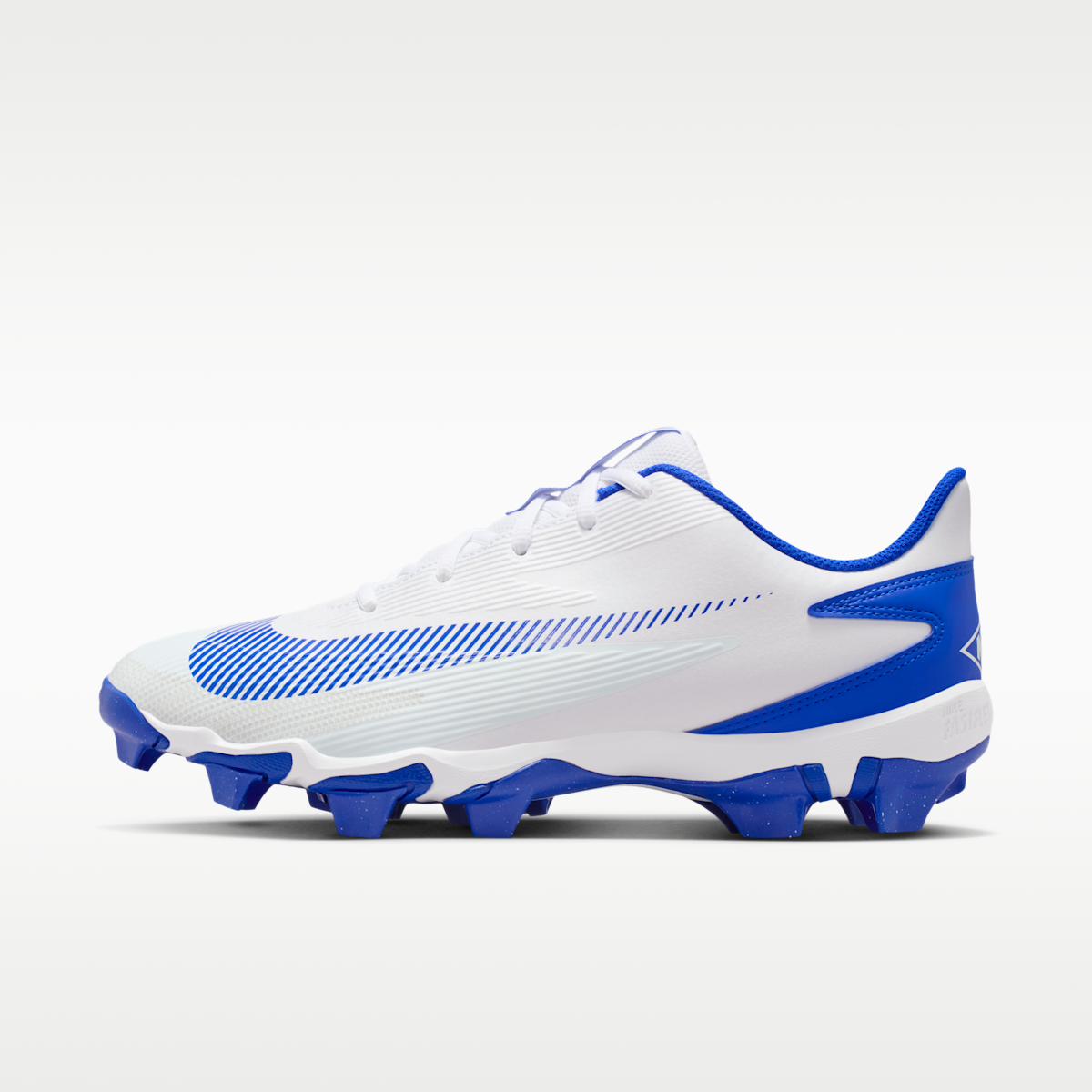 Women's Nike Diamond Clutch Baseball Cleats - White/Old Royal/Phantom/Hyper Royal