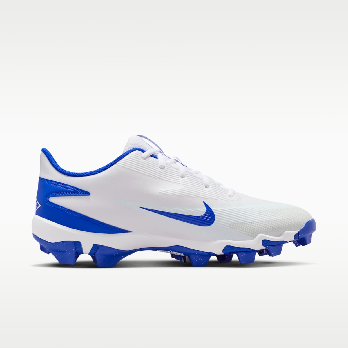 Nike Diamond Clutch Baseball Cleats - White/Old Royal/Phantom/Hyper Royal - Image 3