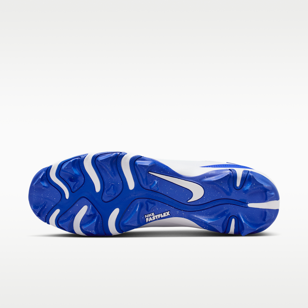Women's Nike Diamond Clutch Baseball Cleats - White/Old Royal/Phantom/Hyper Royal