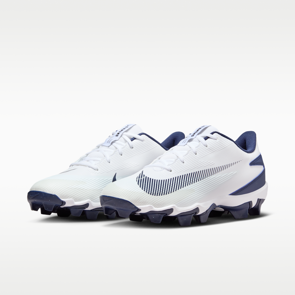 Women's Nike Diamond Clutch Baseball Cleats - White/College Navy/Obsidian/Black