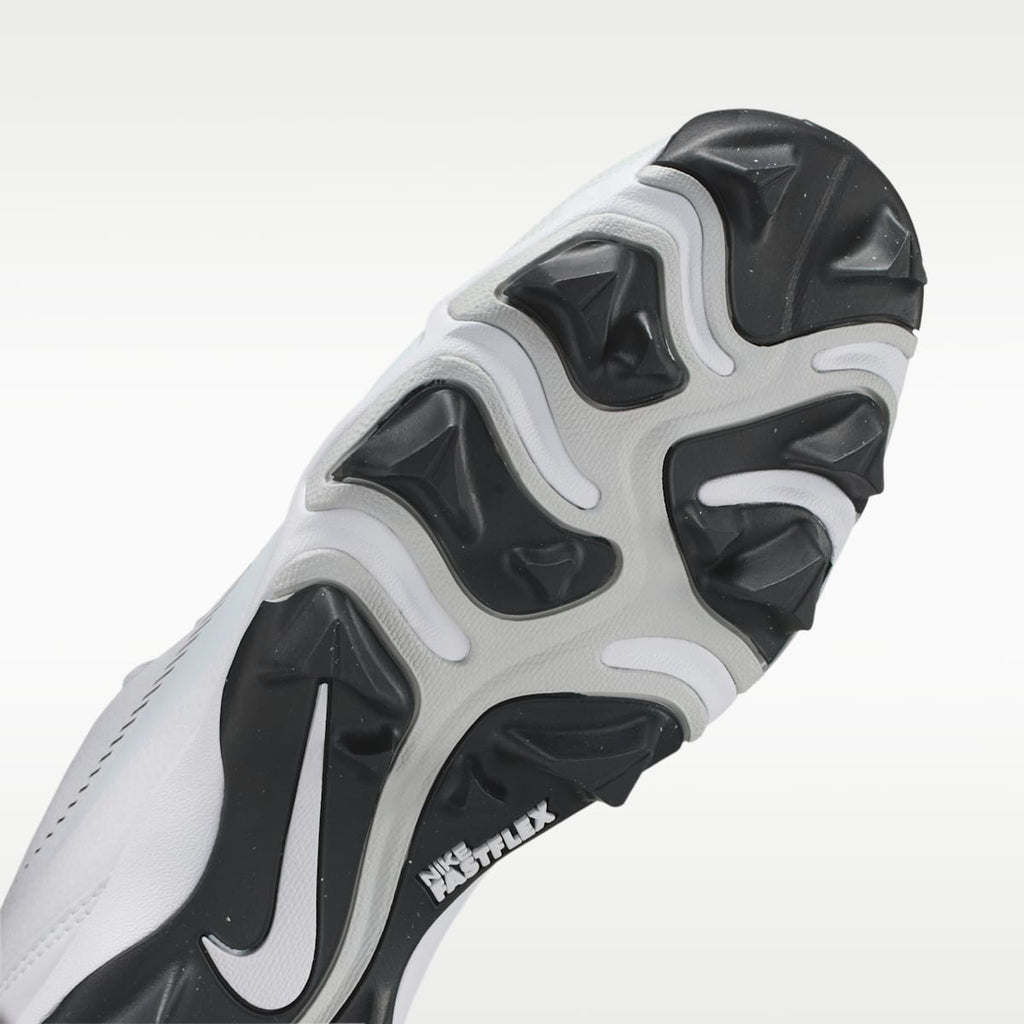 Nike Diamond Clutch Baseball Cleats - White/Photon Dust/Black - Image 7
