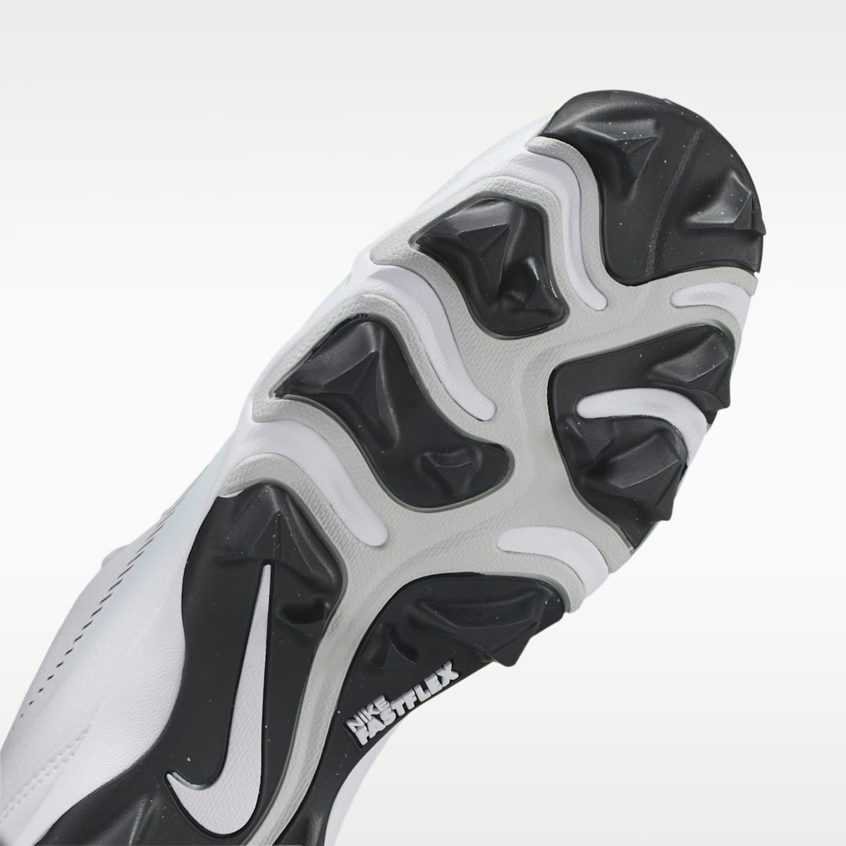 Nike Diamond Clutch Baseball Cleats - White/Photon Dust/Black - Image 7