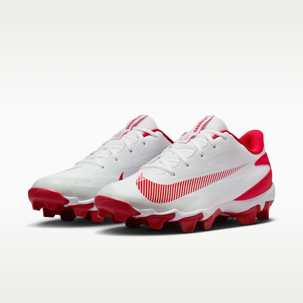 Nike Diamond Clutch Baseball Cleats - White/Gym Red/Phantom/University Red - Image 5