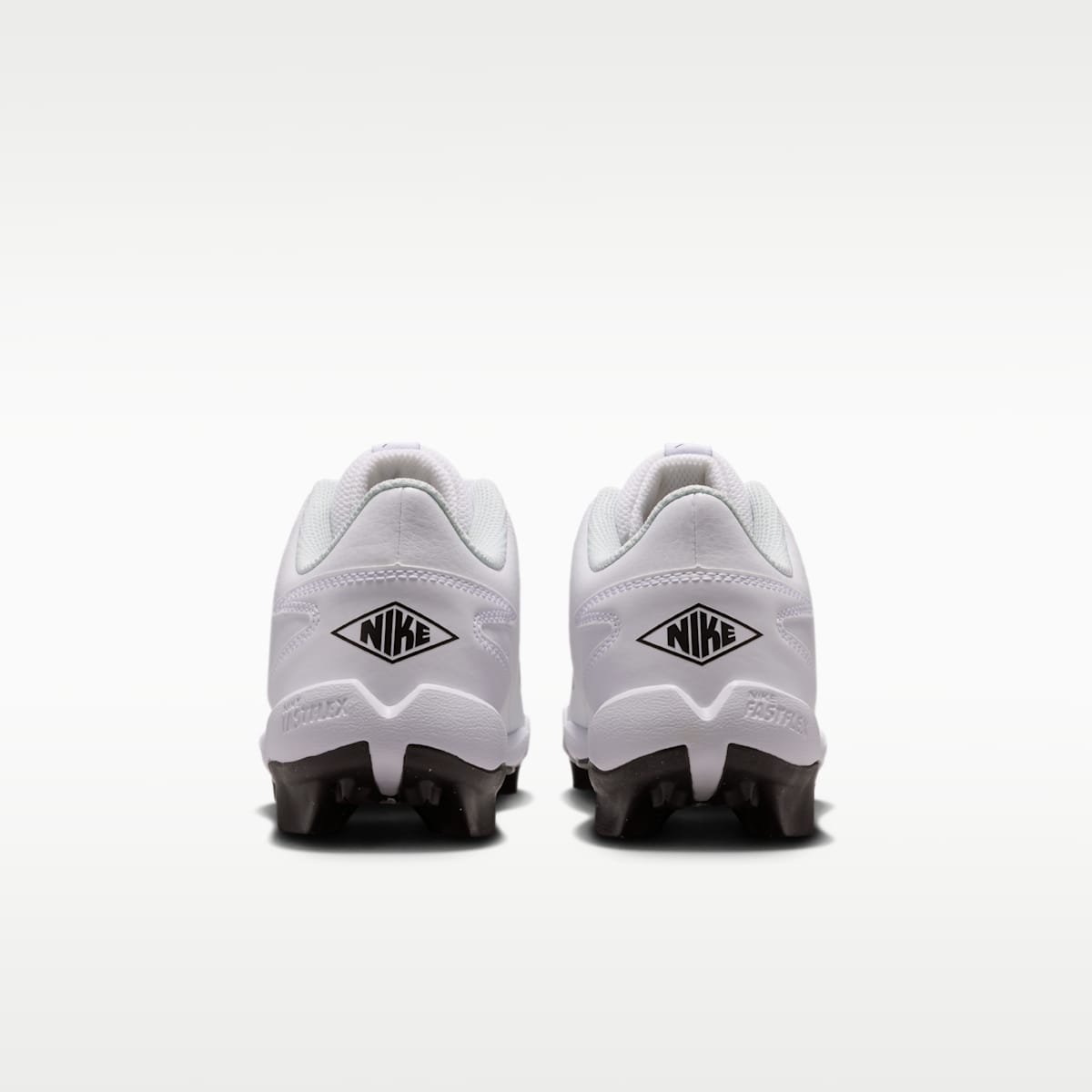 Nike Diamond Clutch Big Kids' Baseball Cleats - White/Photon Dust/Black