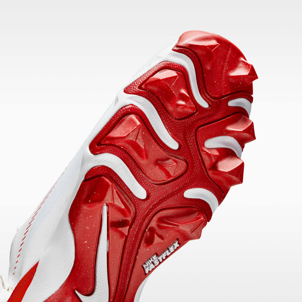 Nike Diamond Clutch Big Kids' Baseball Cleats - White/Gym Red/Phantom/University Red