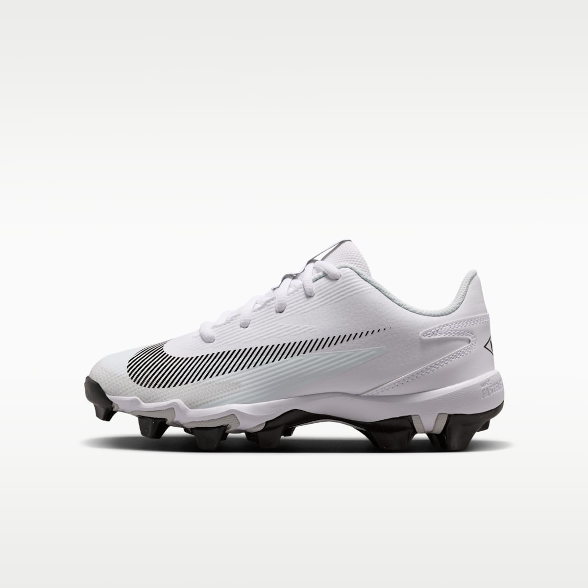 Nike Diamond Clutch Big Kids' Baseball Cleats - White/Photon Dust/Black