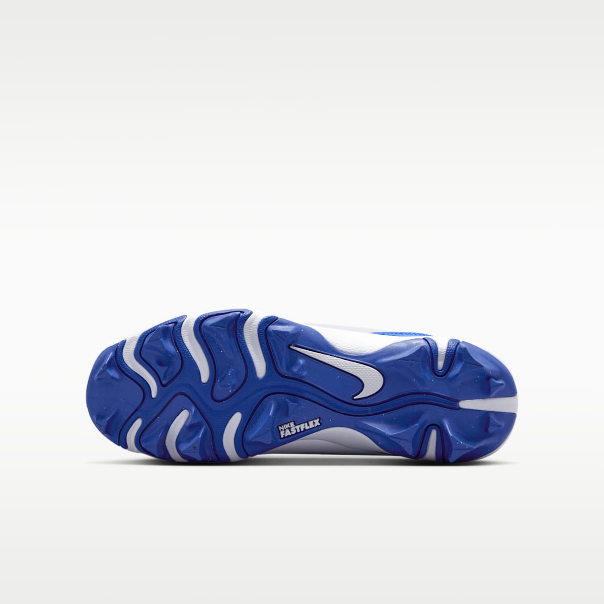 Nike Diamond Clutch Big Kids' Baseball Cleats - White/Old Royal/Phantom/Hyper Royal