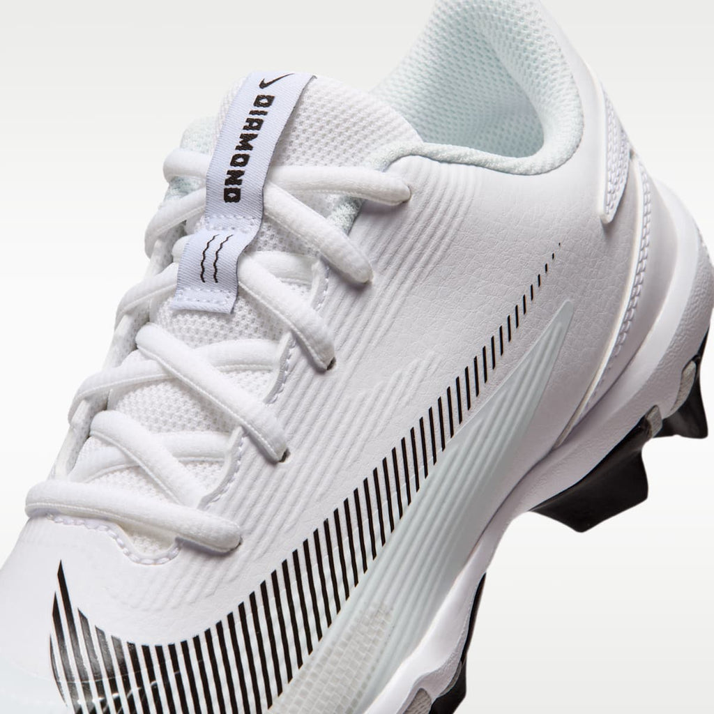 Nike Diamond Clutch Big Kids' Baseball Cleats - White/Photon Dust/Black