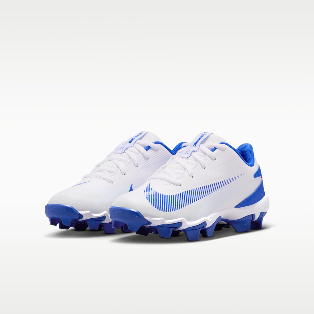 Nike Diamond Clutch Big Kids' Baseball Cleats - White/Old Royal/Phantom/Hyper Royal