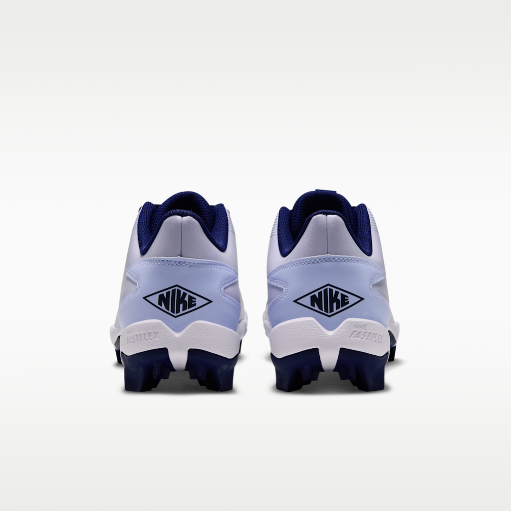 Women's Nike Diamond Clutch Softball Cleats - Palest Purple/Midnight Navy/Metallic Silver