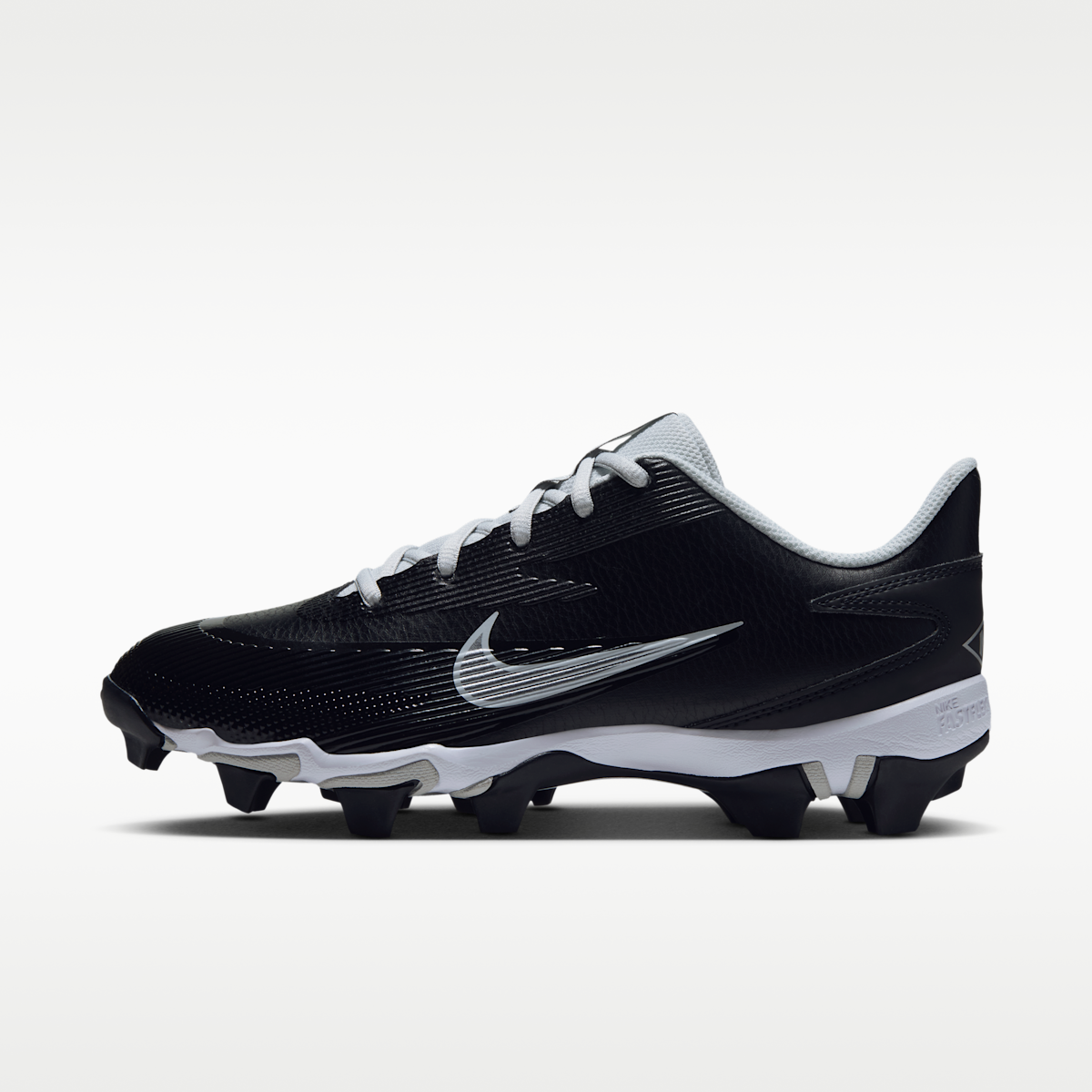 Women's Nike Diamond Clutch Softball Cleats - Black/Photon Dust/Metallic Silver