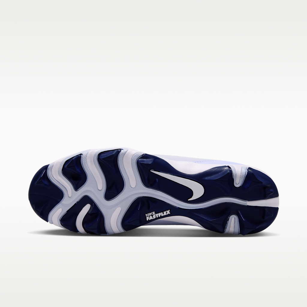 Women's Nike Diamond Clutch Softball Cleats - Palest Purple/Midnight Navy/Metallic Silver
