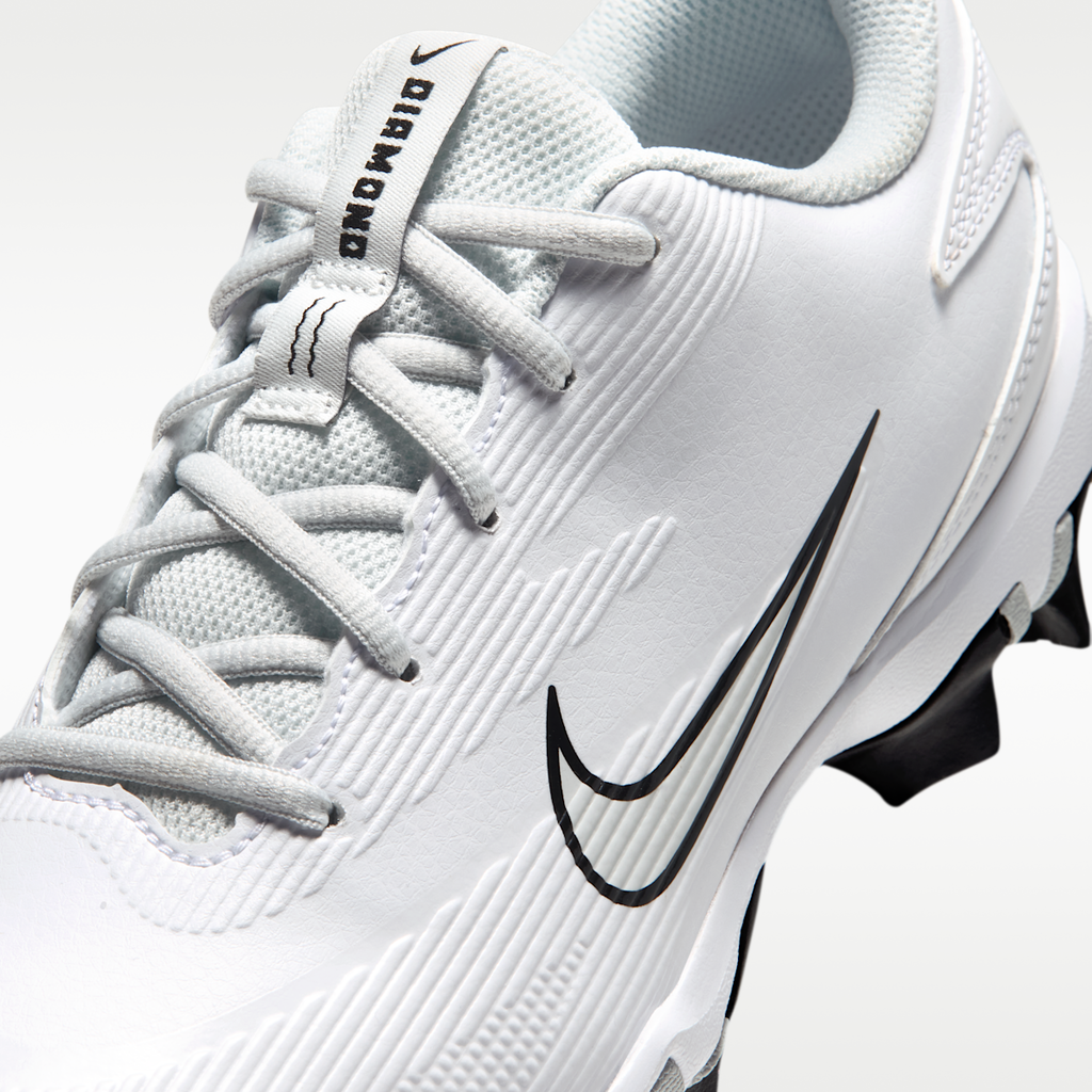 Women's Nike Diamond Clutch Softball Cleats - White/Black/Photon Dust